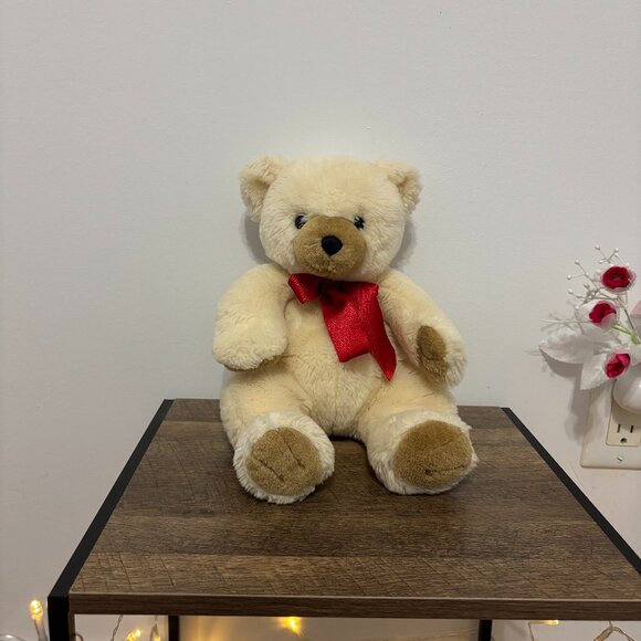🧸🐶 Cute Teddy Bear & Puppy Dog Plush Set 🐶🧸 - Picture 1 of 2
